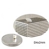 D4mmX2mm-200pcs Magnets,Neodymium Magnets Refrigerator Magnets,Ideal for Refrigerator,Office,Science and Technology Small