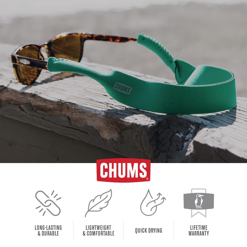 Chums Neoprene Classic Eyewear Retainer - Durable Floating Sunglasses Sport