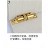 UPEYXDQR Double Ball Tension Roller Catch Latch, 2"/ 70mm Solid