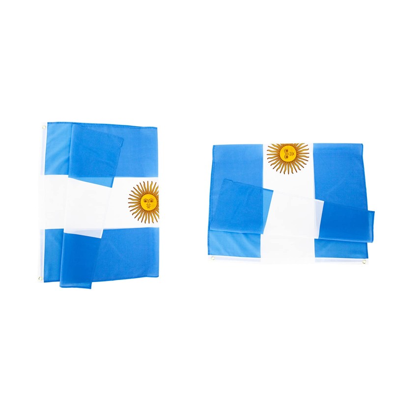 Large Argentina Flag, 3X5Ft Argentine Flags Banner Decor, Indoor Outdoor