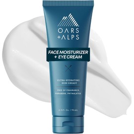 Oars + Alps Daily Natural Face Moisturizer & Eye Cream Ultra Hydrating, Non Greasy, Anti-Aging, All Skin Types 2.5 fl oz