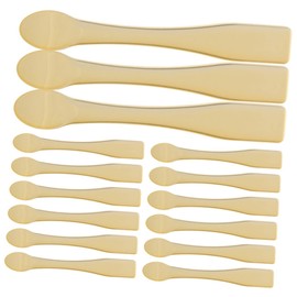 Ipetboom 15pcs Eye Spoons Set Abs Makeup Skin Care Spoons Sampling Spatulas for Cream Lotion