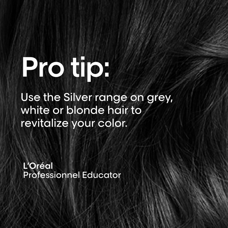 L'Oréal Professionnel Paris Champú Neutralizador Para pelo gris, blanco o