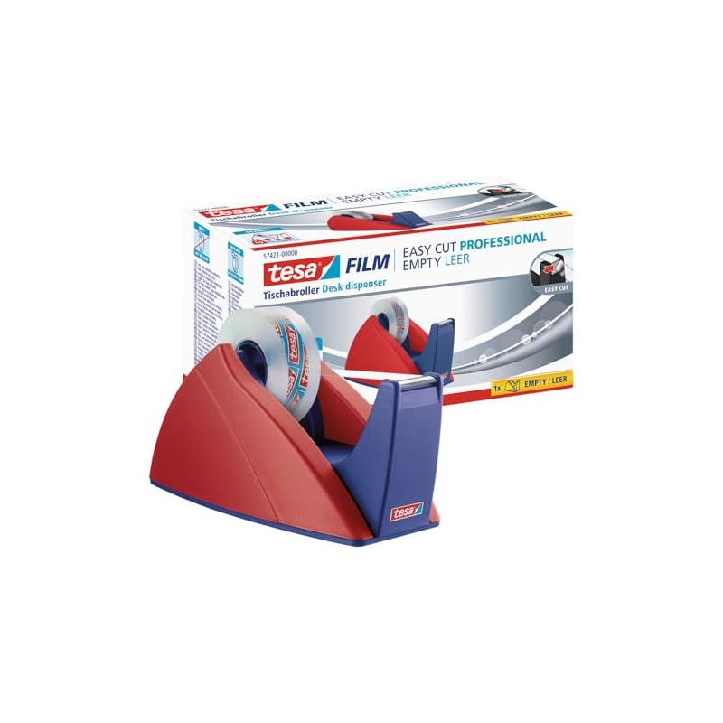 tesa Easy Cut® 57421 Tape Dispenser for Small Rolls of