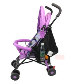 Buggy Baby Stroller Side Sling Bag Pram Pushchair Stroller Side Pushchair Organizer Stroller Storage Space Cargo Net Accessory Storage Bag Organizer Carrying Diaper Toys Snacks Storage Pouch Non Slip