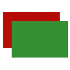 Dalton Manor A4 160gsm Coloured Card - 50 Sheet Pack Christmas Red & Green