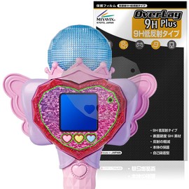 Miyabix Secret Eyepri Heart Pod & Ipri Microphone Compatible Protective Film High Hardness 9H Low Reflectivity PET Made in Japan