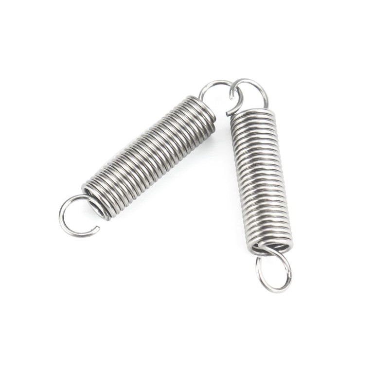 QWORK® 2PCS Extended Compressed Spring ,50mm Free Length , Extension