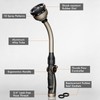 RESTMO Watering Wand Heavy Duty, Metal Garden Hose Wand with