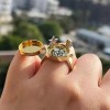 Alien Technology Anillo Bff Bob Esponja Patricio Mejores Amigos Giratorio