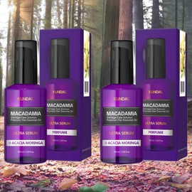 Kundal Nutrition Supply Hair Shampoo Hair Styling Macadamia Ultra Hair Serum Acacia Moringa Fragrance 2pcs 100ml / 쿤달 영양공급 헤어샴푸 헤어스타일링 마카다미아 울트라 헤어 세럼 아카시아 모링가향 2개 100ml