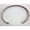 ELAMENTS DESIGN Solid Copper Extra Slim Bracelet Hammered Design Fits