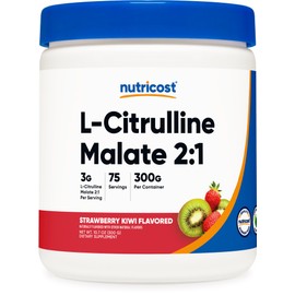Nutricost Nutricost L-Citrulline Malate 2:1 (300 Grams) (Strawberry Kiwi)