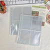YTTEEIRRAC Clear File Storage Holder, Card File, Transparent, Business Card