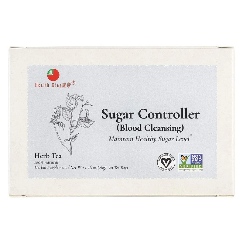 Health King Sugar Controller Blood Cleansing Herb Tea Supplement 20