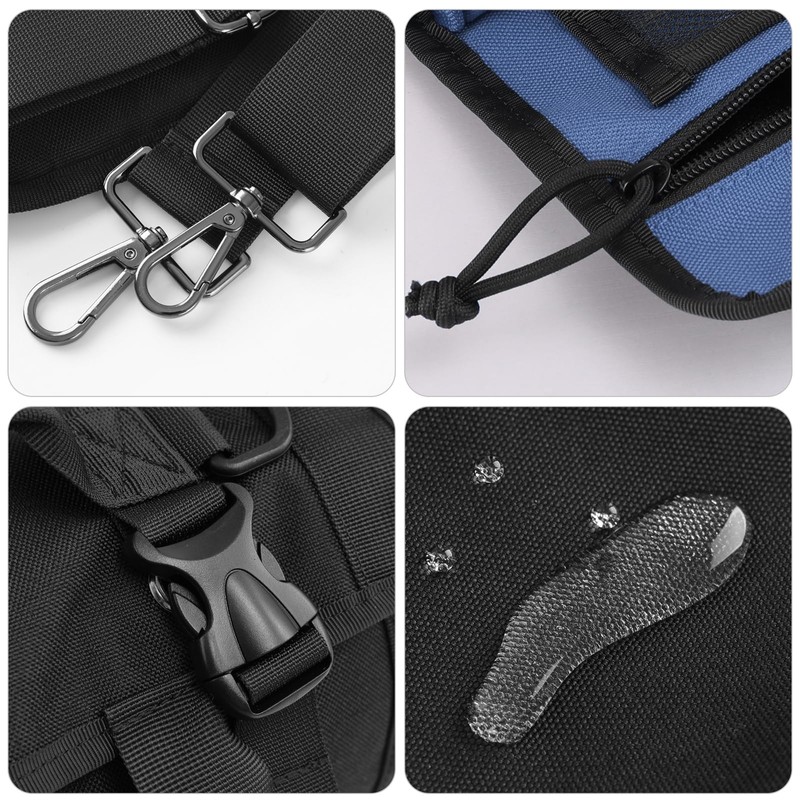 Koolertron Tool Roll Bag, Waterproof Tool Roll, Tool Bag, Empty