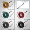 EEEKit 75PCS Abrasive Buffing Polishing Wheels Wire Brushes Set, Wool