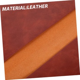 Ciieeo Capacity Leather Document Folder Portable File Organizer Bag for Office Travel for Storing Contracts Bills Important Documents Stylish Design