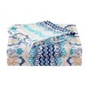 JSD Blue Boho Printed Sheet Set King Size, 4 Piece