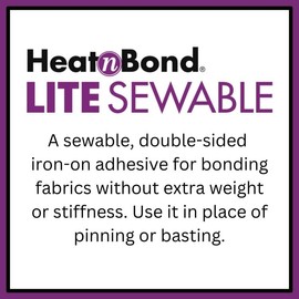 SpraynBond Basting Spray for Quilting with HeatnBond Iron-On Sewable Sheet – Temporary Fabric Adhesive Spray for Quilting, Appliqué, Embroidery & More - 8.5" x 11" Sheet + 2 Cans (7.2 oz Each)