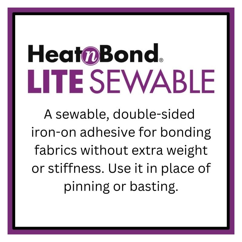 SpraynBond Basting Spray for Quilting with HeatnBond Iron-On Sewable Sheet