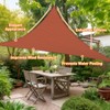 Artpuch Triangular Breathable UV Block Sun Shade Sail Outdoor Covering