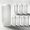LIFEHIM G9 Glass Bulb Cover, Frosted Borosilicate Light Shade Replacement,