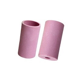 HOLDWIN Ceramic Sandblaster Nozzles 10pcs for Sand, Paint, Beads Blasting - Pink Industries Sandblaster Gun Tip (10mm)