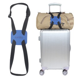 Luggage Bungee Strap Luggage Straps Bag Bungees for Add a Bag Easy to Travel Suitcase Elastic Strap Belt-（Easy Version-Blue）