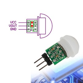 Ximimark AM312 Mini Pyroelectric PIR Human Sensor Module Body Manual Motion Infrared IR Detector 2Pcs