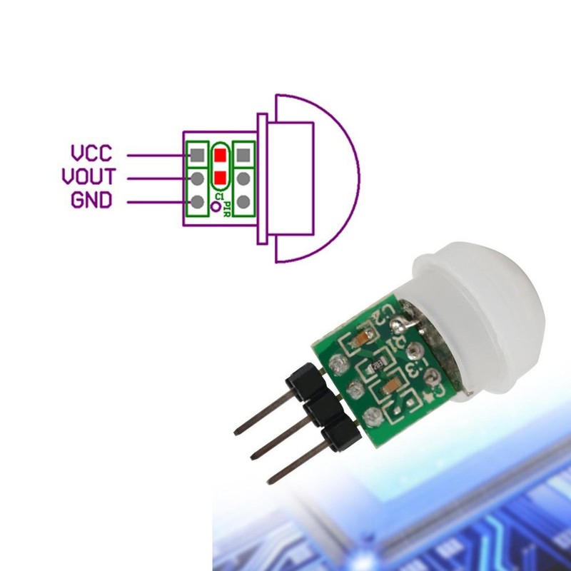 Ximimark AM312 Mini Pyroelectric PIR Human Sensor Module Body Manual