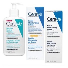Skincare Cerave Cuidado Diario Ampm Antiacné Espinillas Grasa  Tendencia Al Acné Díanoche                                                             