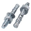 SKIR'CO Pack of 8 Wedge Anchors M10 x 70 mm,