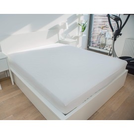 Abeil Mattress Protector, White, 160 x 200 cm