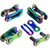 Hyamass 4 Pairs Bicycle Missing Link Single/1 Speed Chain Reusable