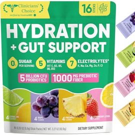 Venture Pal 2-in-1 Hydration Packets with Gut Health Support