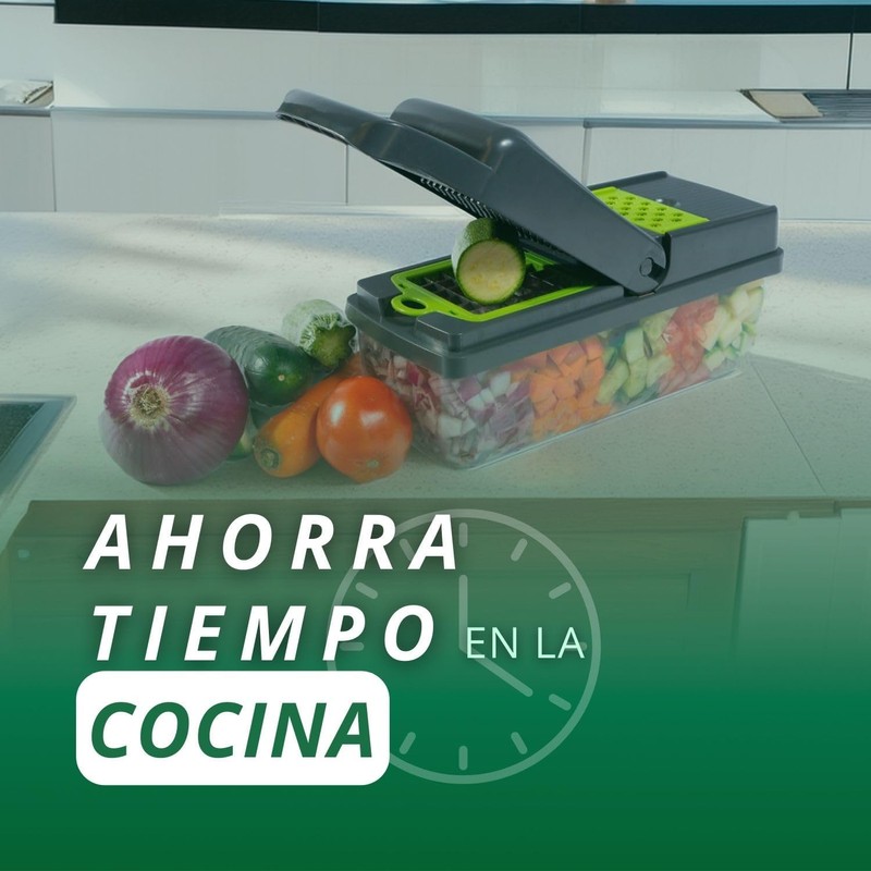 Picador De Verduras 12 En 1 Cortes Precisos KN0001