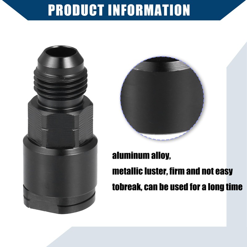 Hihaha Fuel Adapter/Top Fuel Line Connector for Car/Durable Aluminum Alloy
