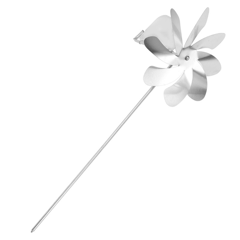 360 Degree Rotation Swivel Weathervane Stainless Steel Windmill Weather Vane