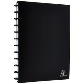 Exacompta Business Card Ring Binder A4 12 Pockets + A-Z (System)