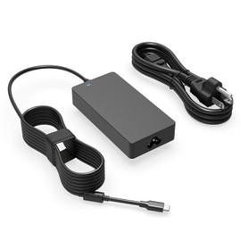 130 Watt Type C Charger Fit for Dell 130W Laptop Charger USB C - (Compatiblie with Dell XPS 15 17 / Precision/Latitude Series Power Adapter Supply Cord)