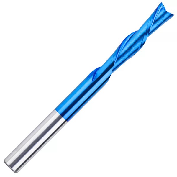 XCAN Carbide Spiral Router Bit Down Cut 1/4 Dia 1/4