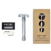 Parker 99R Chrome Long Handle Heavyweight Butterfly Open Double Edge