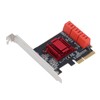 PCIe 3.0 X4 to SATA 3 Adapter Card High Speed