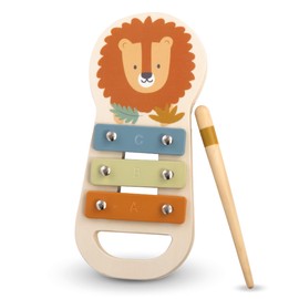 Mamabrum Musical Instrument Set for Children 12m+ Africa: Xylophone, Rattles, Kastainette, Educational Toy to Support Manual and Sensory Development, Creative Fun