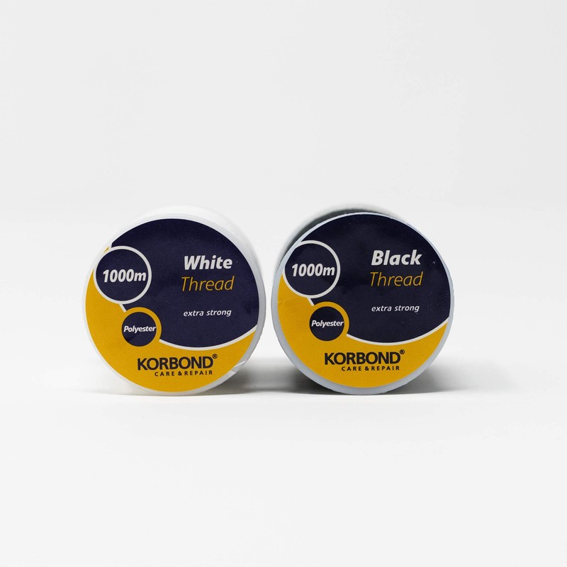Korbond 1000 m Extra Strong Thread, White