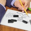 wearage 72 Count Black Pencil Erasers Rectangular Rubber Eraser Bulk