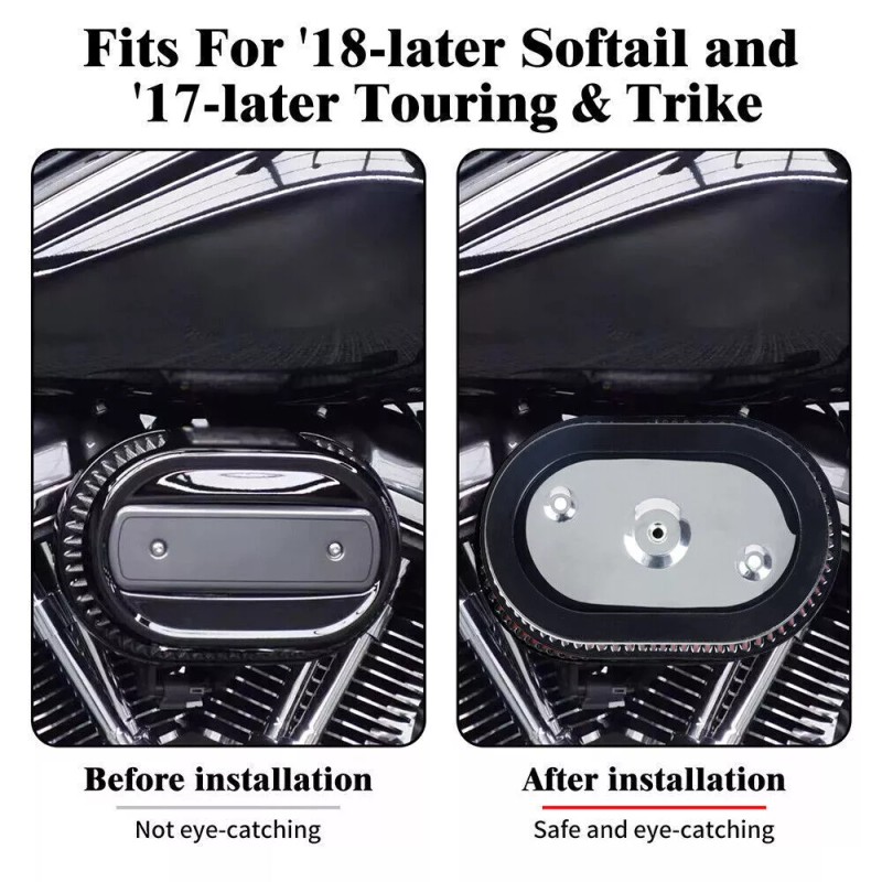 ANNX Replacement Air Filter Red Element FIt For Harley M8