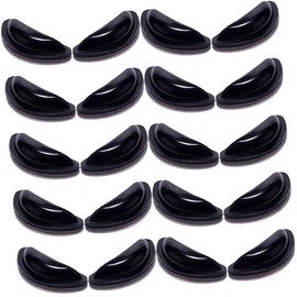 IWOWHERO 10pairs Soft Nose Pads for Glasses Nonslip Eyeglass Nose Support Comfortable Replacement for Eyewear for Frames