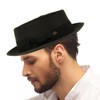 Men's Everyday Light Summer Ribbon Porkpie Boater Derby Fedora Sun